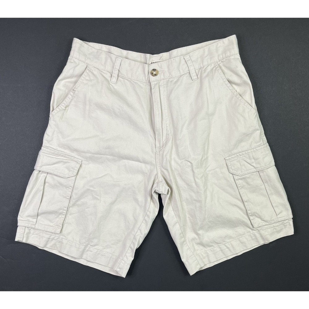 Architect Jean Co Cargo Shorts Mens 34 Beige Pockets Casual Outdoor